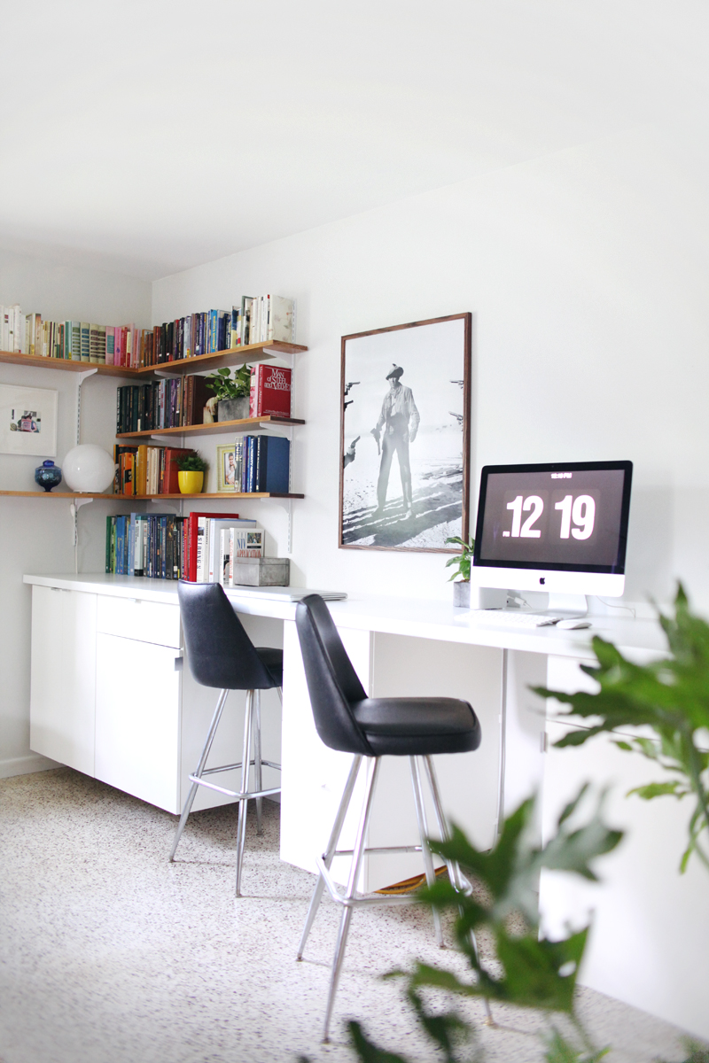 Make Your Own Custom Built In Desk A Beautiful Mess