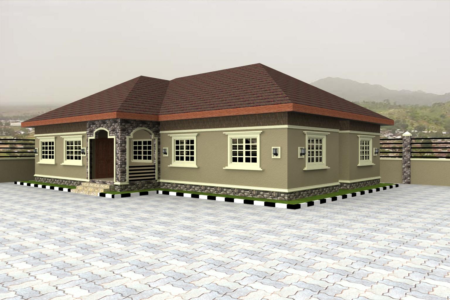 Home Plans For Bungalows In Nigeria Properties 4: nigeria building plans and designs