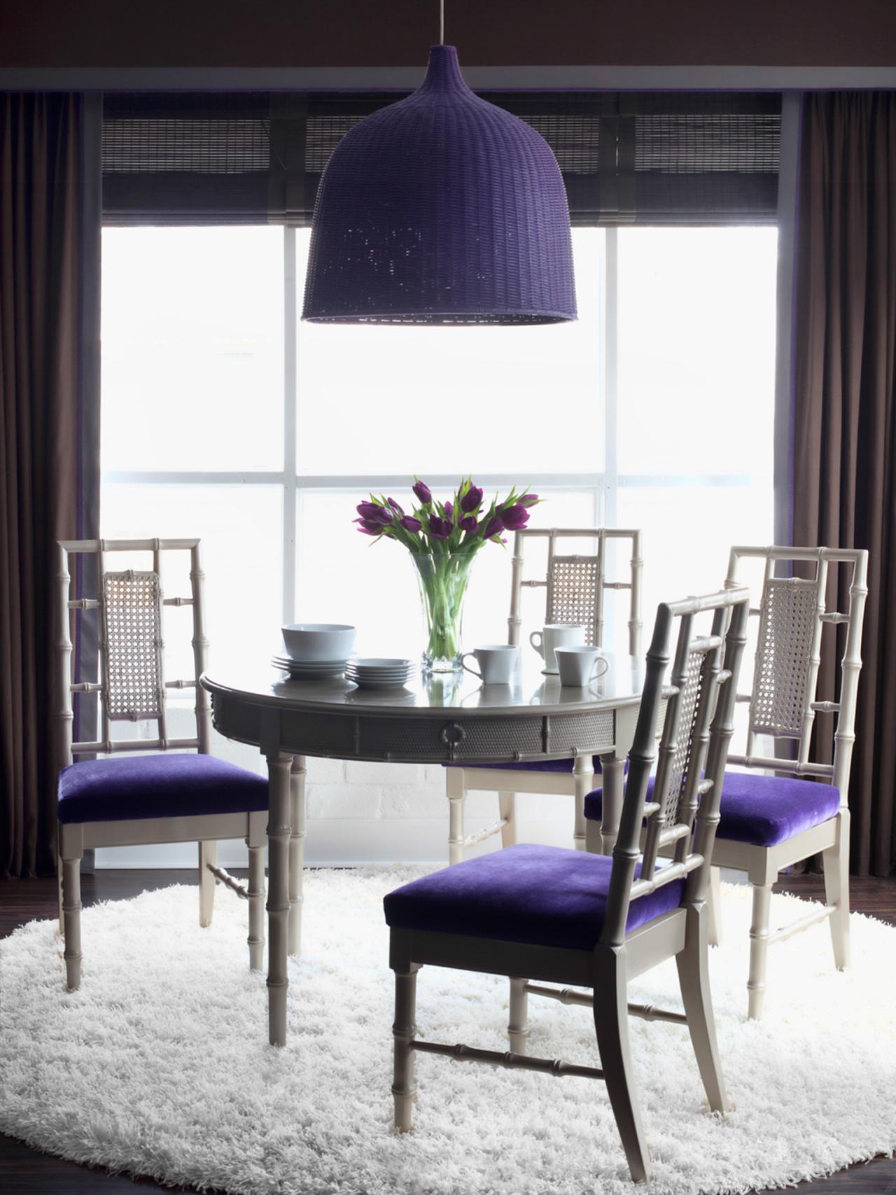 Purple Dining Room Photos Hgtv
