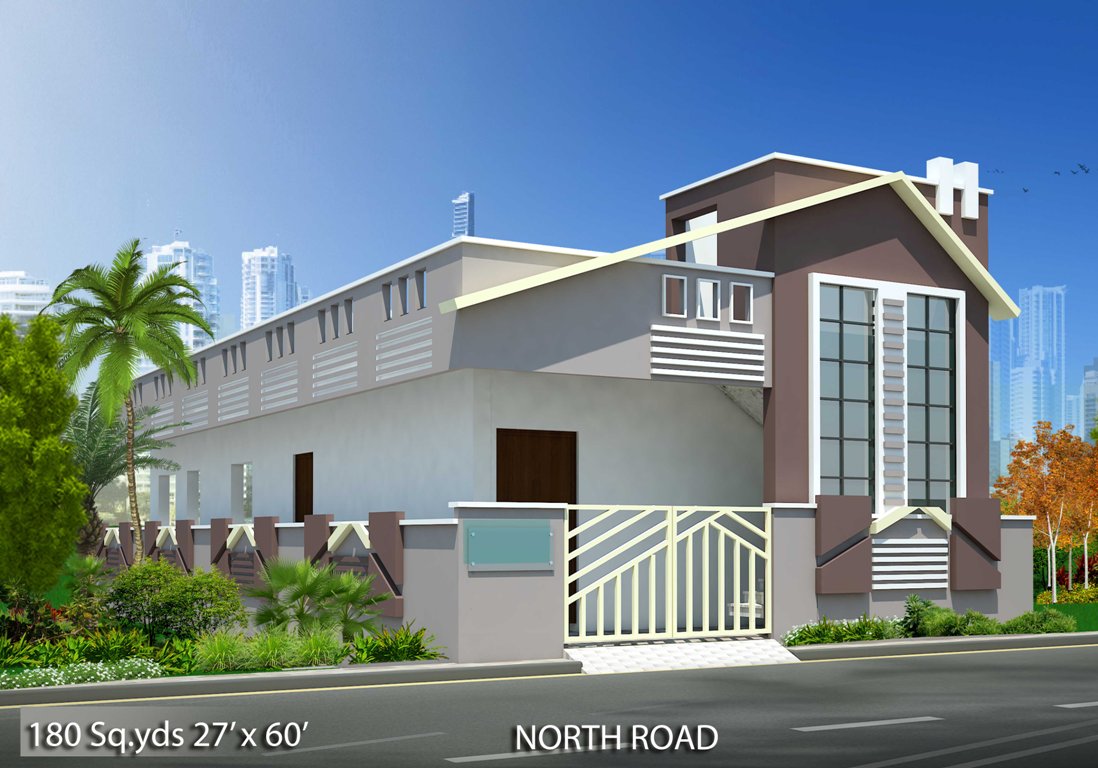 20 40 Duplex 3bhk House Hd Elevation Image Joy Studio