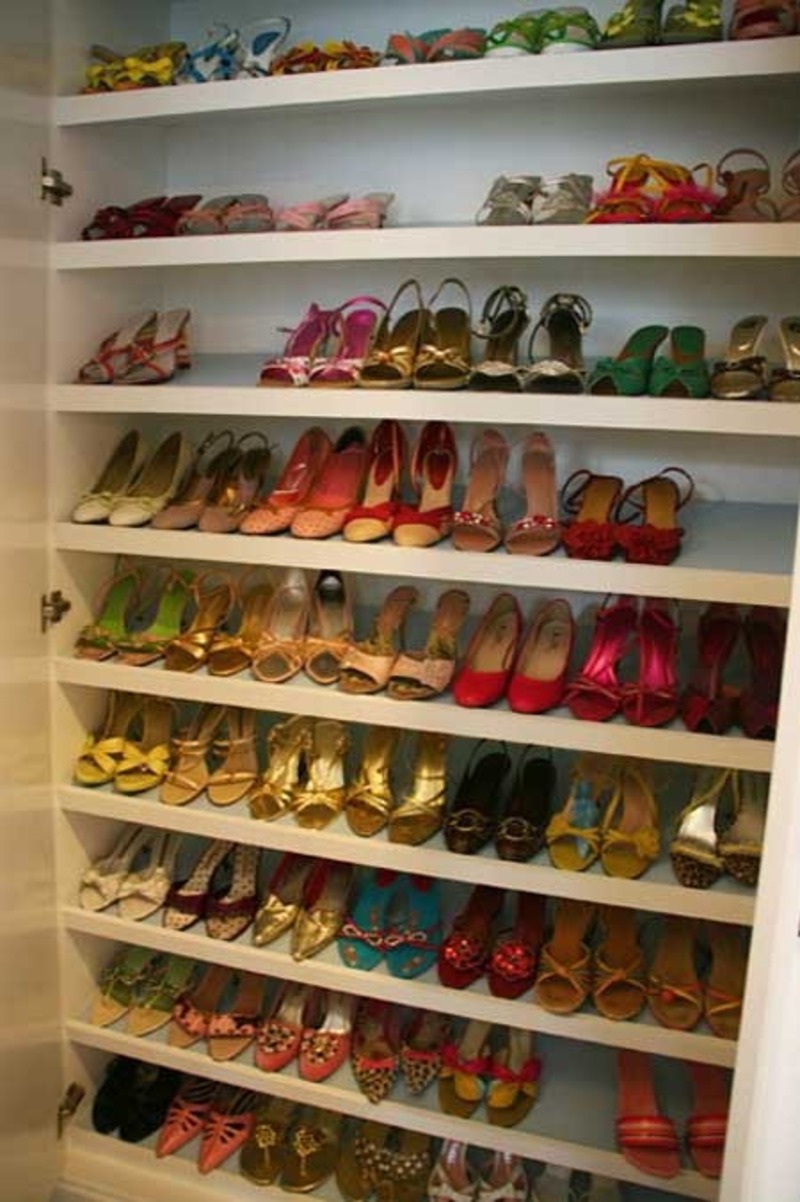 Impressive How To Build Shoe Rack For Closet
