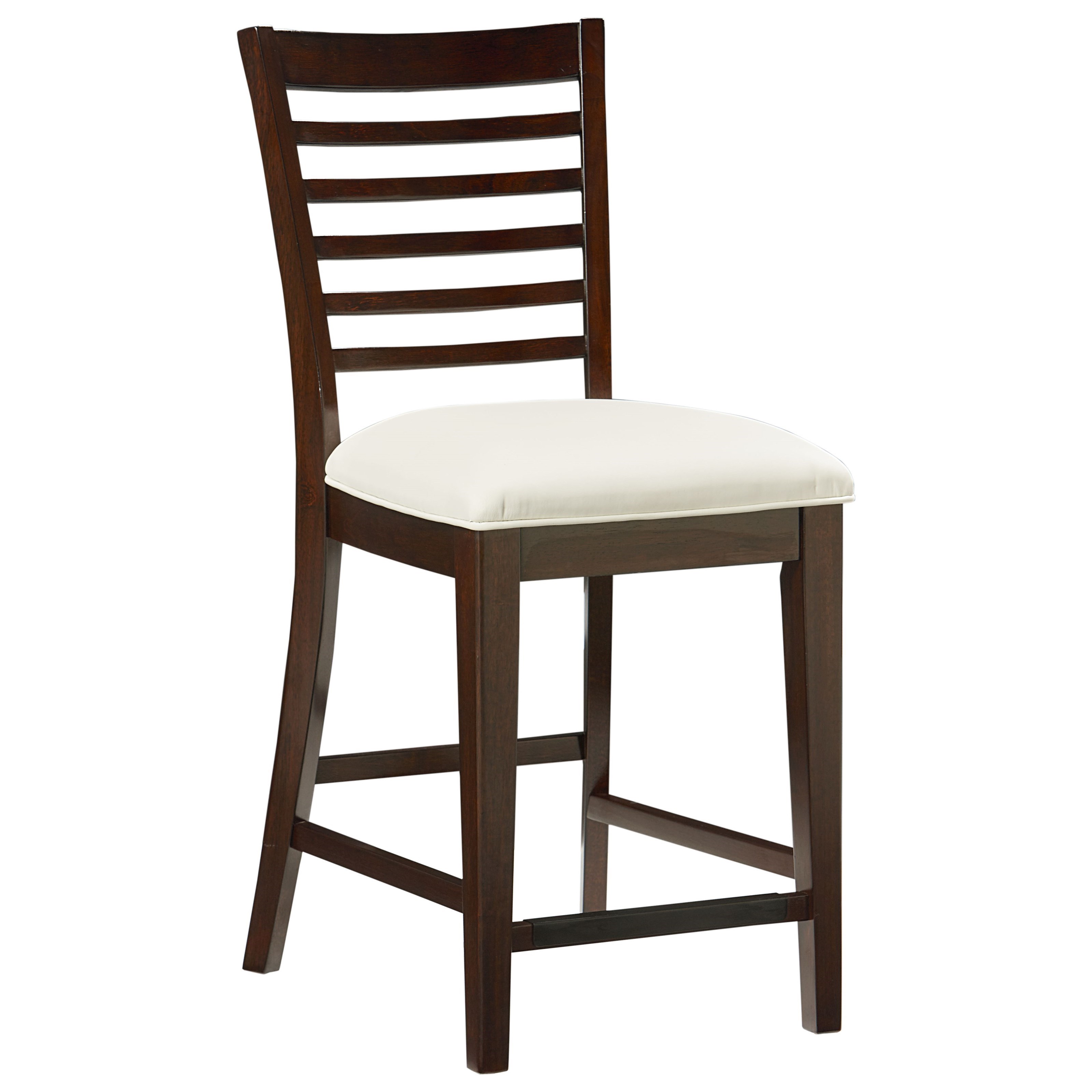 Standard Furniture Noveau Counter Height Stool With Ladder