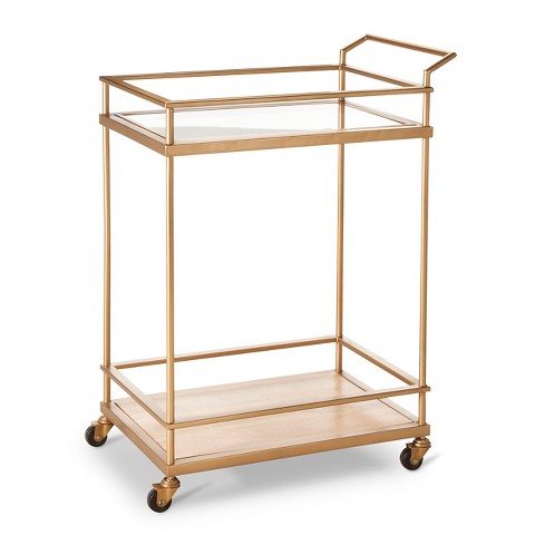 Threshold Bar Cart Gold Target